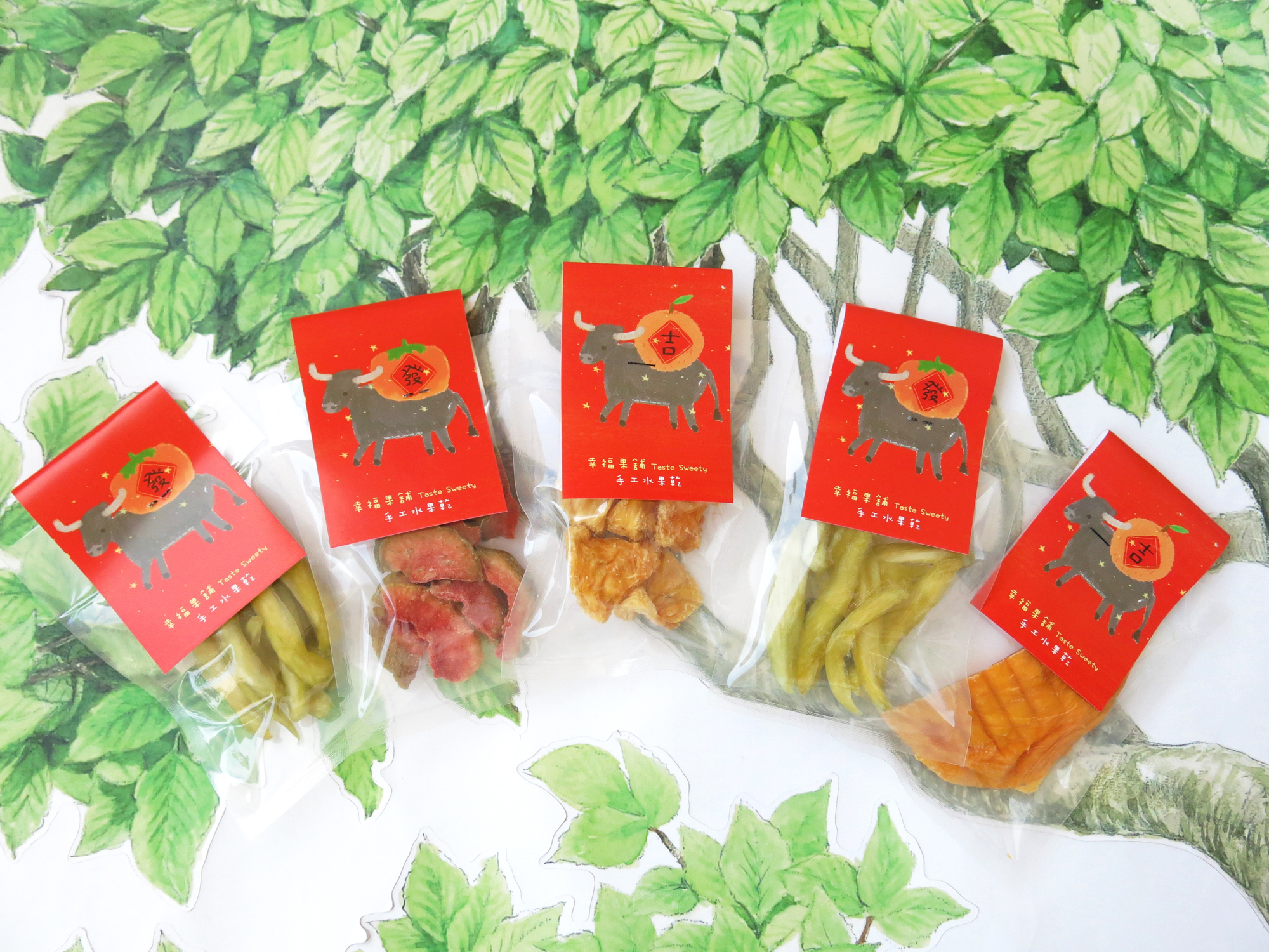 牛轉乾坤水果乾-小巧包