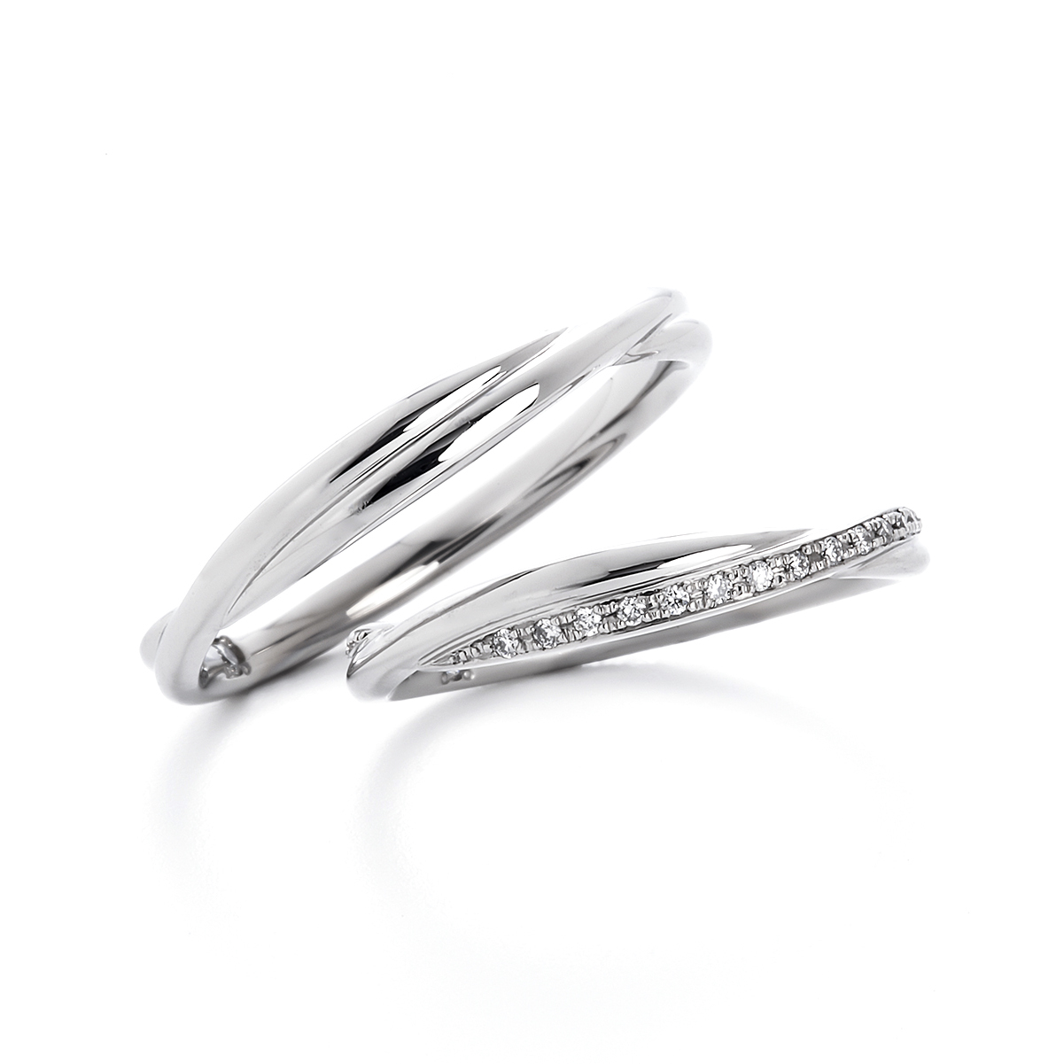 Twins cupid - Love Harmony  鉑金 (Pt900) 結婚戒指