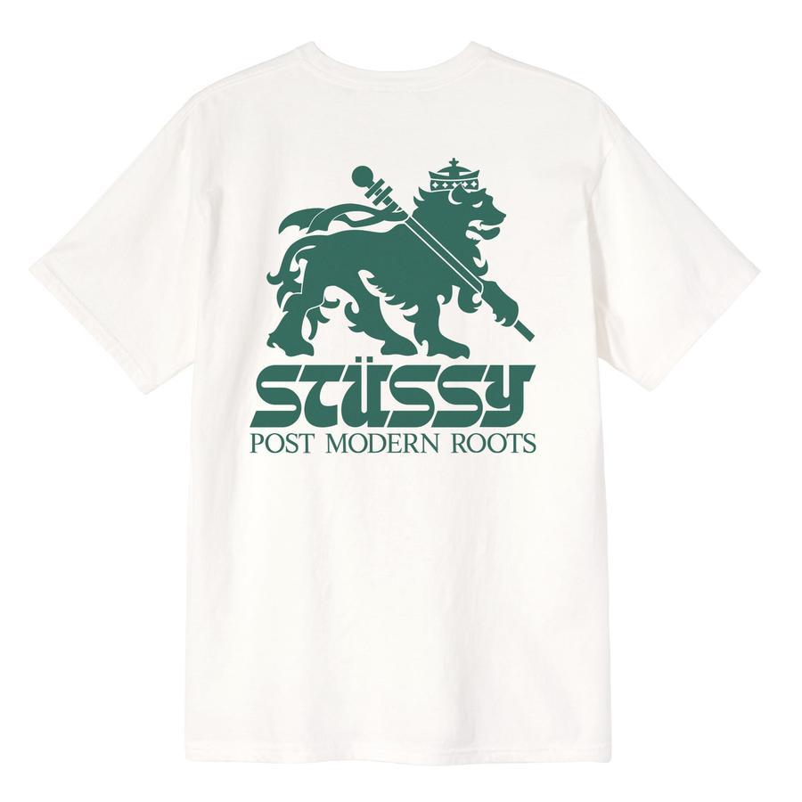 [INSTOCK] STUSSY POST MODERN ROOTS DYED TEE NATURAL