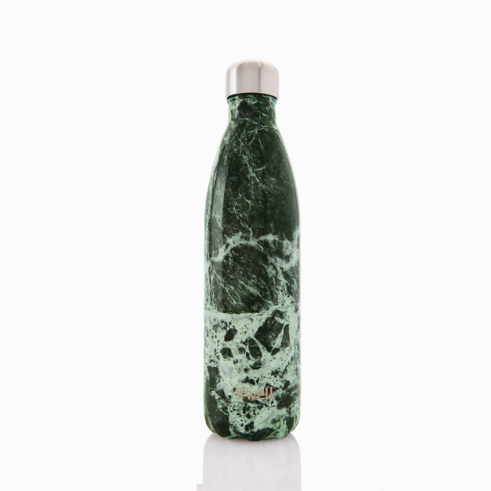 S'well Elements-Baltic Green Marble-25oz-美國時尚不鏽鋼保冷.保溫瓶(750ml)