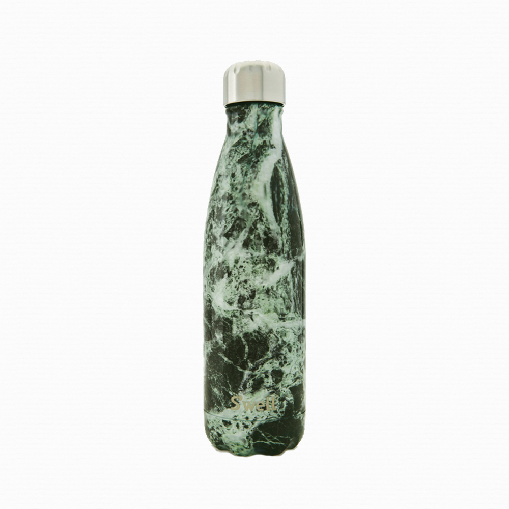 S'well Elements-Baltic Green Marble-17oz-美國時尚不鏽鋼保冷.保溫瓶(500ml)