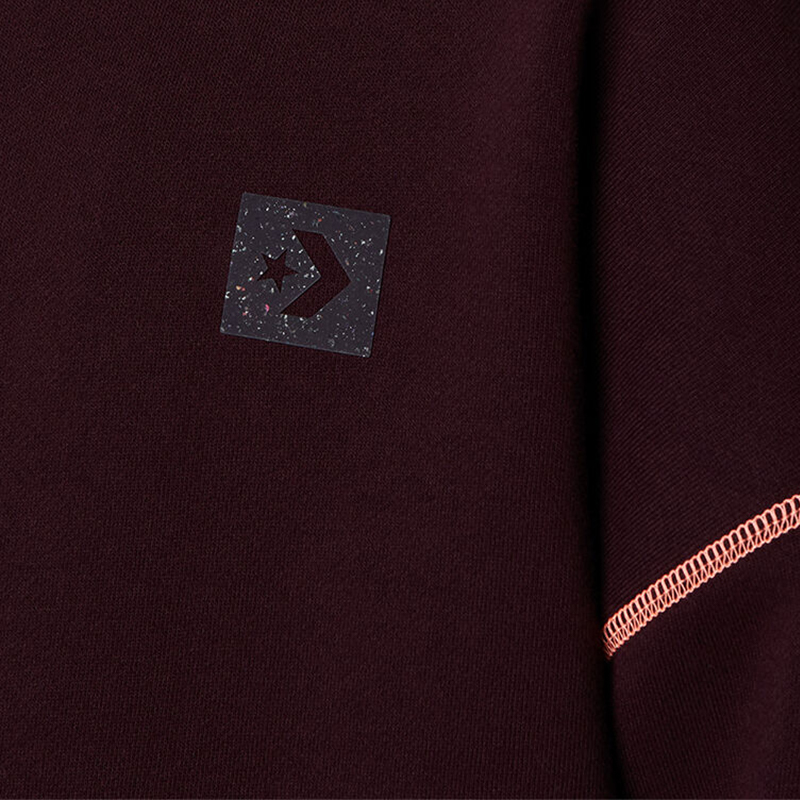 Converse Renew Graphic Crew 男款 酒紅 休閒 長袖 10021574-A03