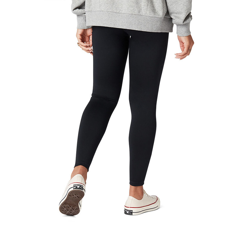 Converse Mountain Club Warmth 女款 黑色 彈性 緊身褲 10020320-A01