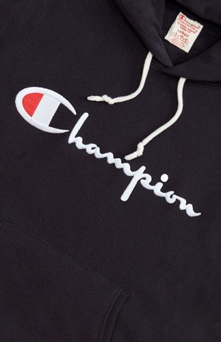 Champion EU Classic Logo RR Hoodie Black