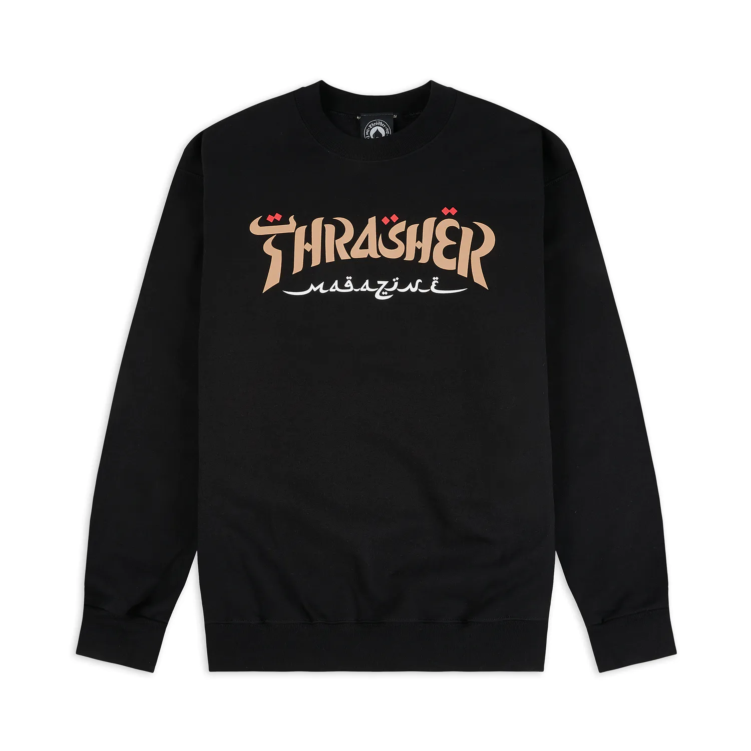 Thrasher Calligraphy Sweater Black 144727-BLK