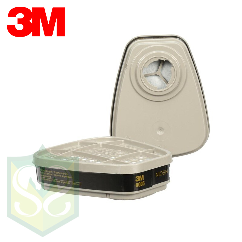 3M™ 6005 Formaldehyde/Organic Vapour Cartridge (2pcs/pack)