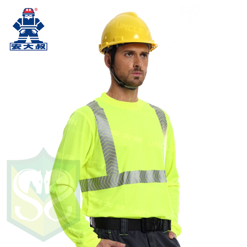 UNCLE-AN HE802 Polo T-Shirt Long Sleeve