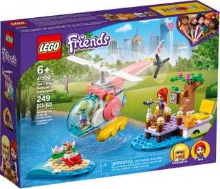 LEGO Friends 41692 : Vet Clinic Rescue Helicopter