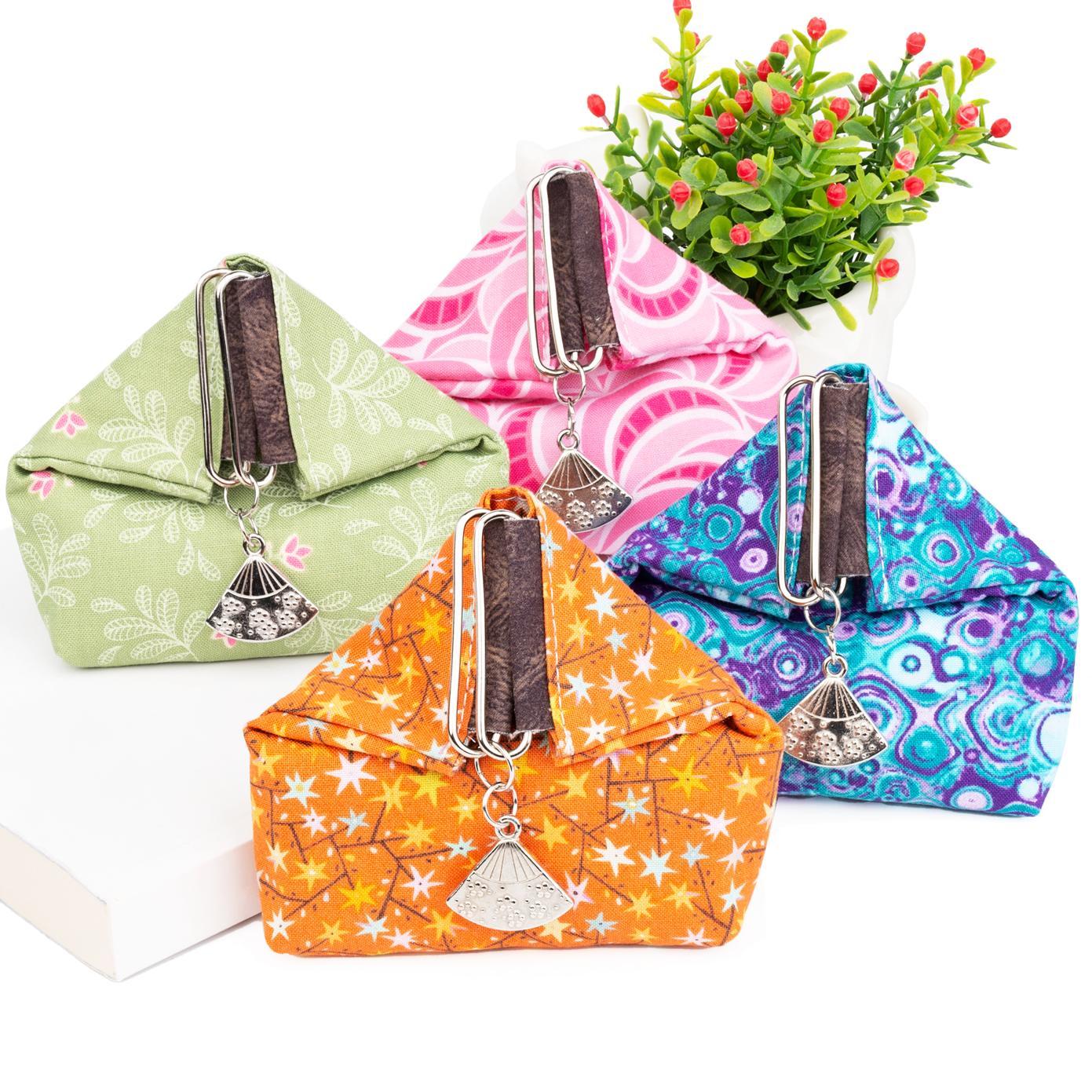 五彩繽紛-三角口金零錢包(材料包)/個