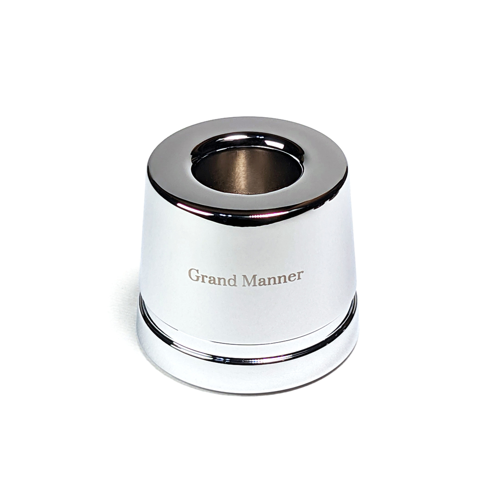 Grand Manner - 特務系列 刮鬍刀收納座 / 刮鬍刀座（銀色）