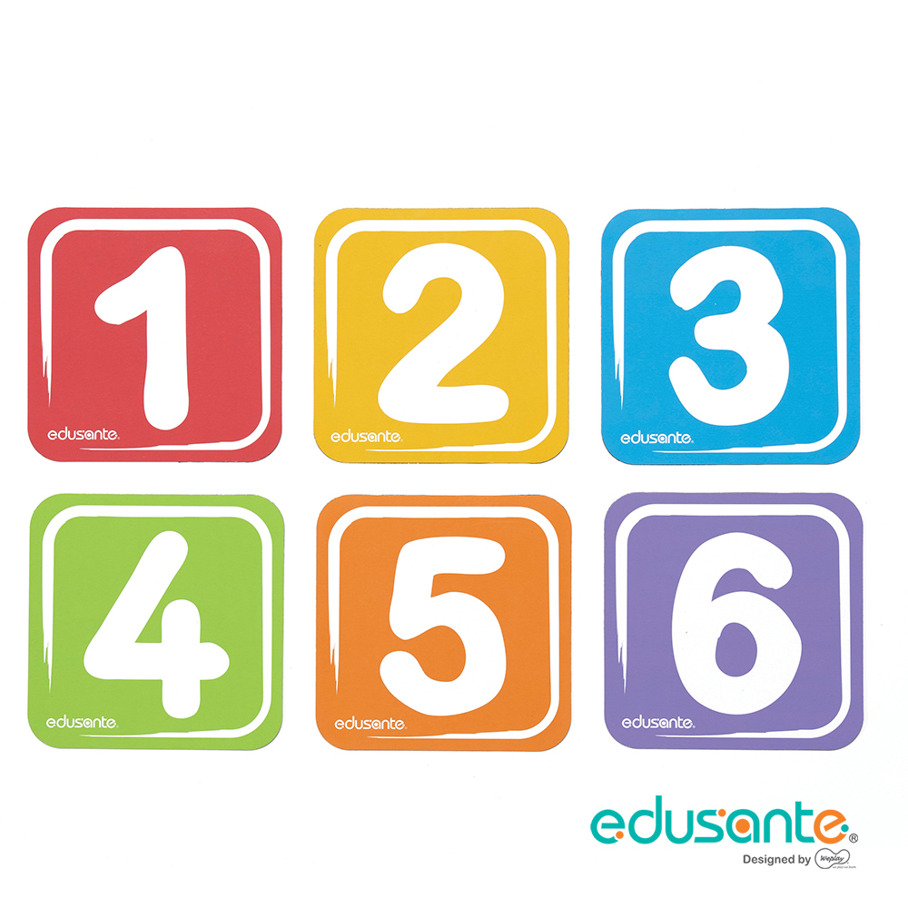 edusante 磁力車牌-數字
