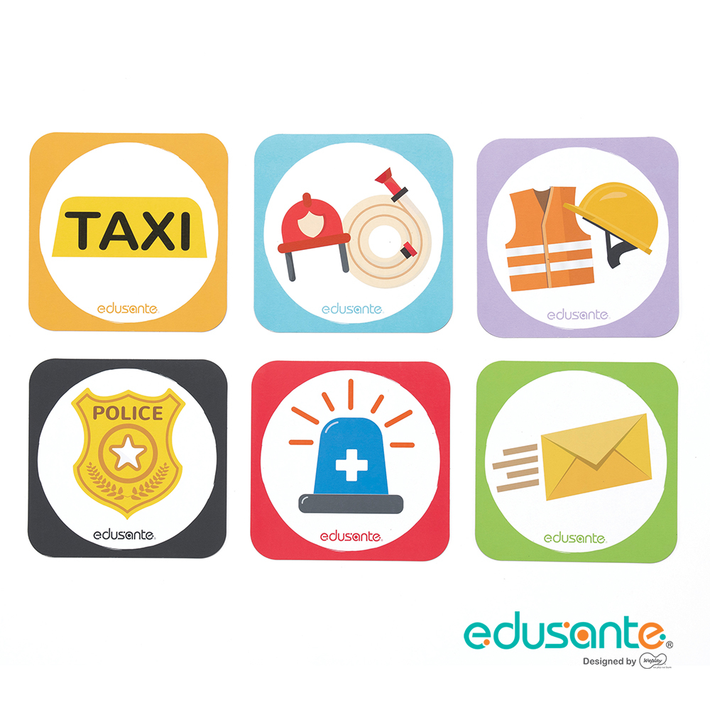 edusante 磁力車牌-職業