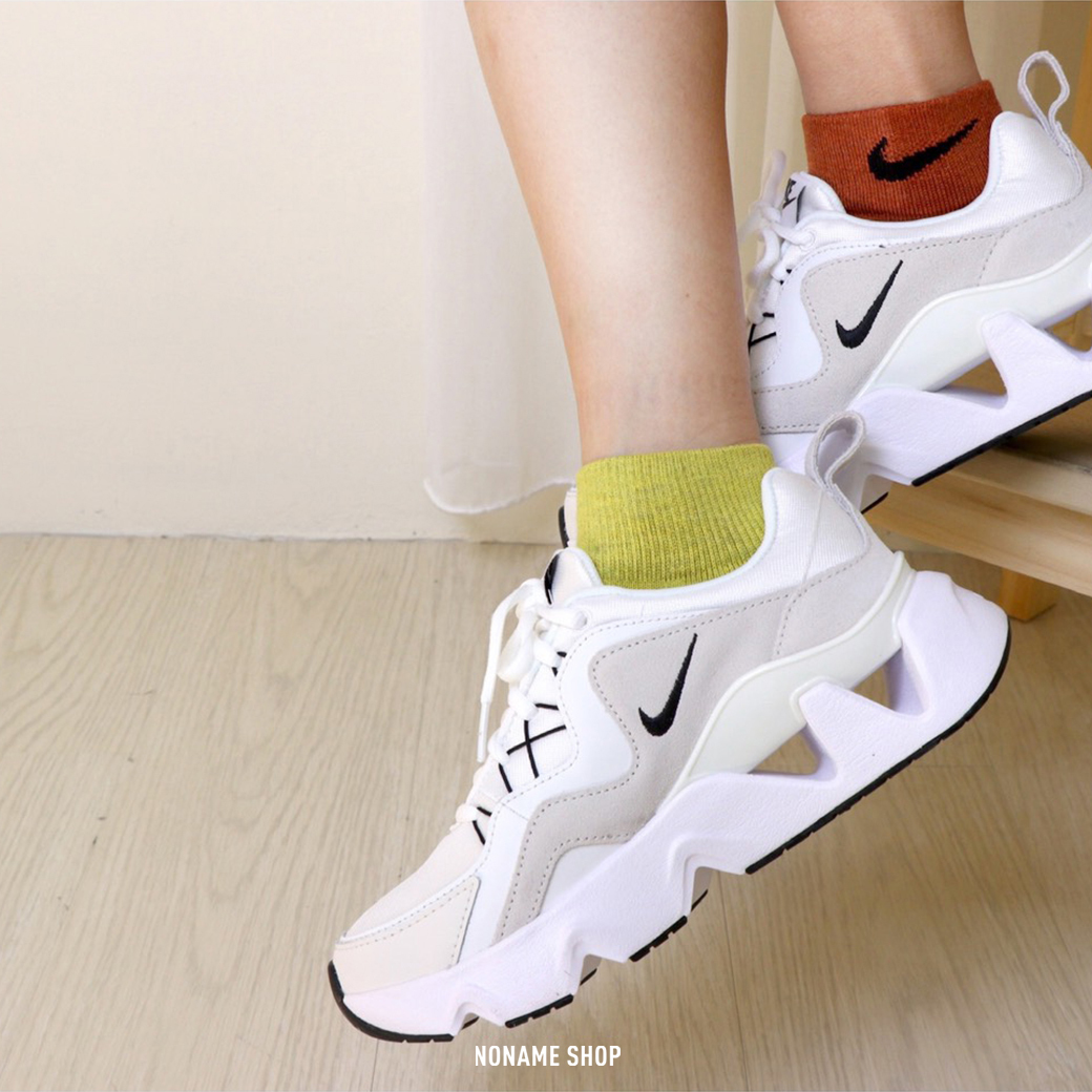 NIKE 韓國 RYZ 365 增高 孫芸芸 著用 鏤空 鋸齒 復古鞋 休閒鞋 奶油白