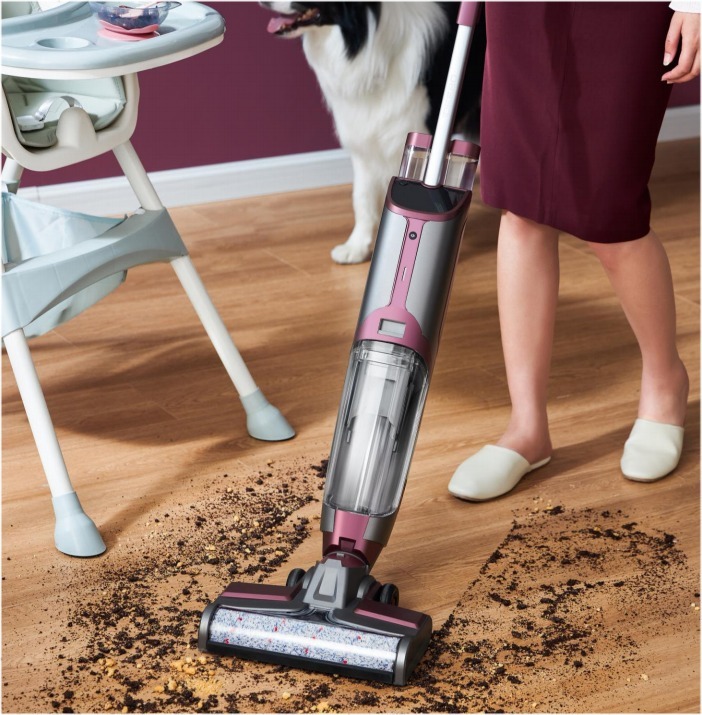 「吸塵+拖地消毒」Alfabot iclean 乾濕兩用自動清洗拖地無線吸塵機│一次過可以做哂吸塵、拖地、護理地板│香港行貨 1年保養 包運送│會員登入購買 即送$250現金卷