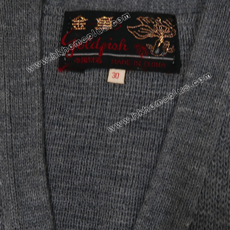 金魚: 學生腈綸開鈕背心外套 (26-44碼)