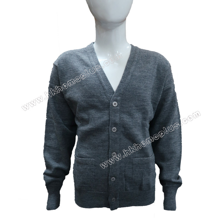 TE: 童裝純羊毛開鈕長袖外套 (12碼)