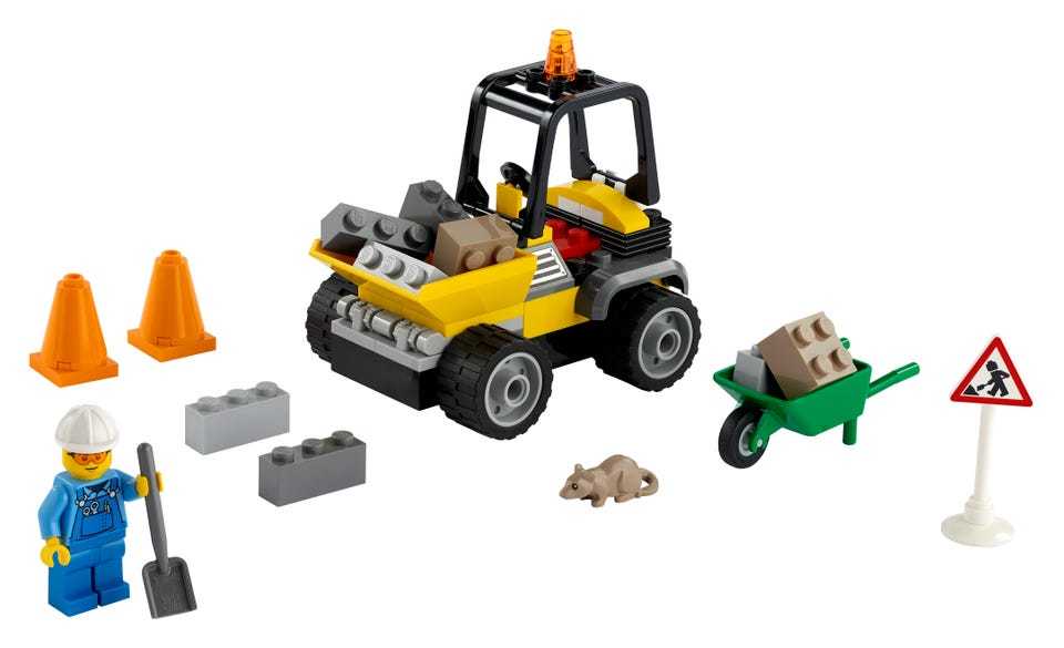 LEGO City 60284 : Roadwork Truck