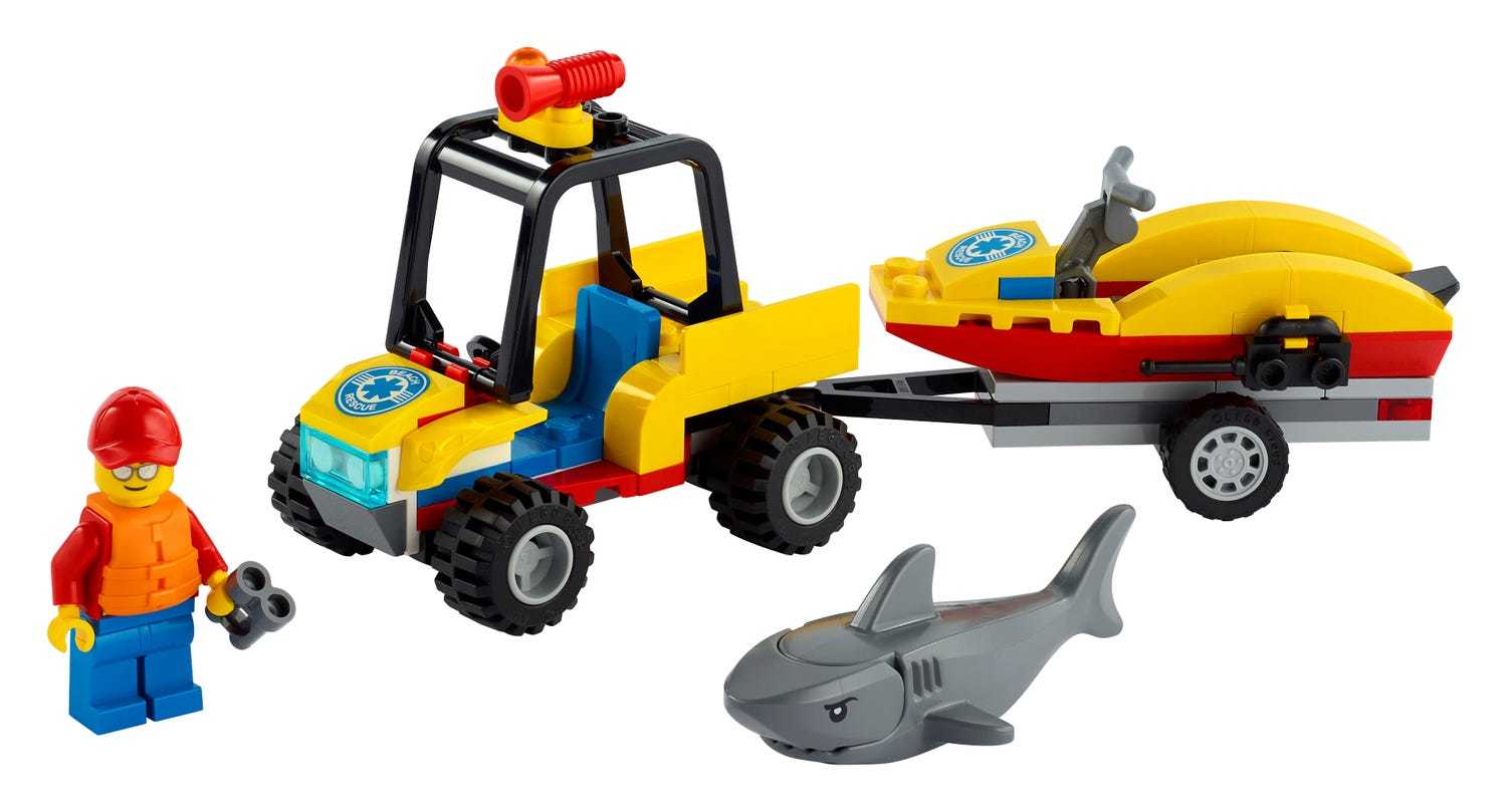 LEGO City 60286 : Beach Rescue ATV