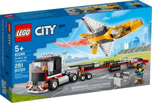 LEGO City 60289 : Airshow Jet Transporter