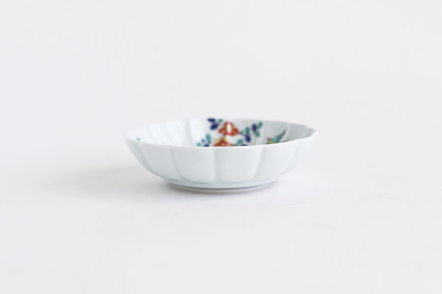 BARBAR  - 彩繪菊形鉢 中／異國短毛貓