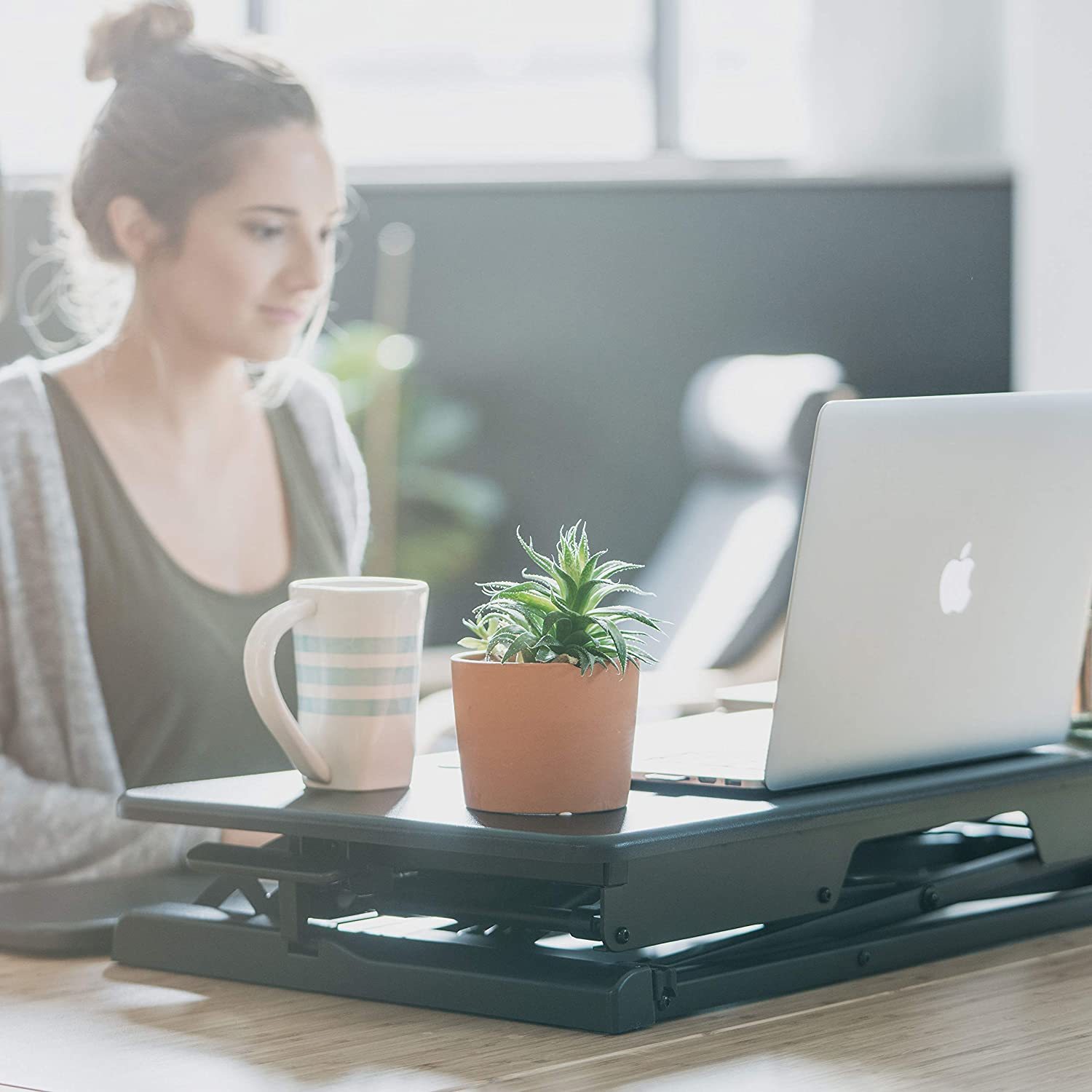 SIT-STAND 隨意升降電腦枱