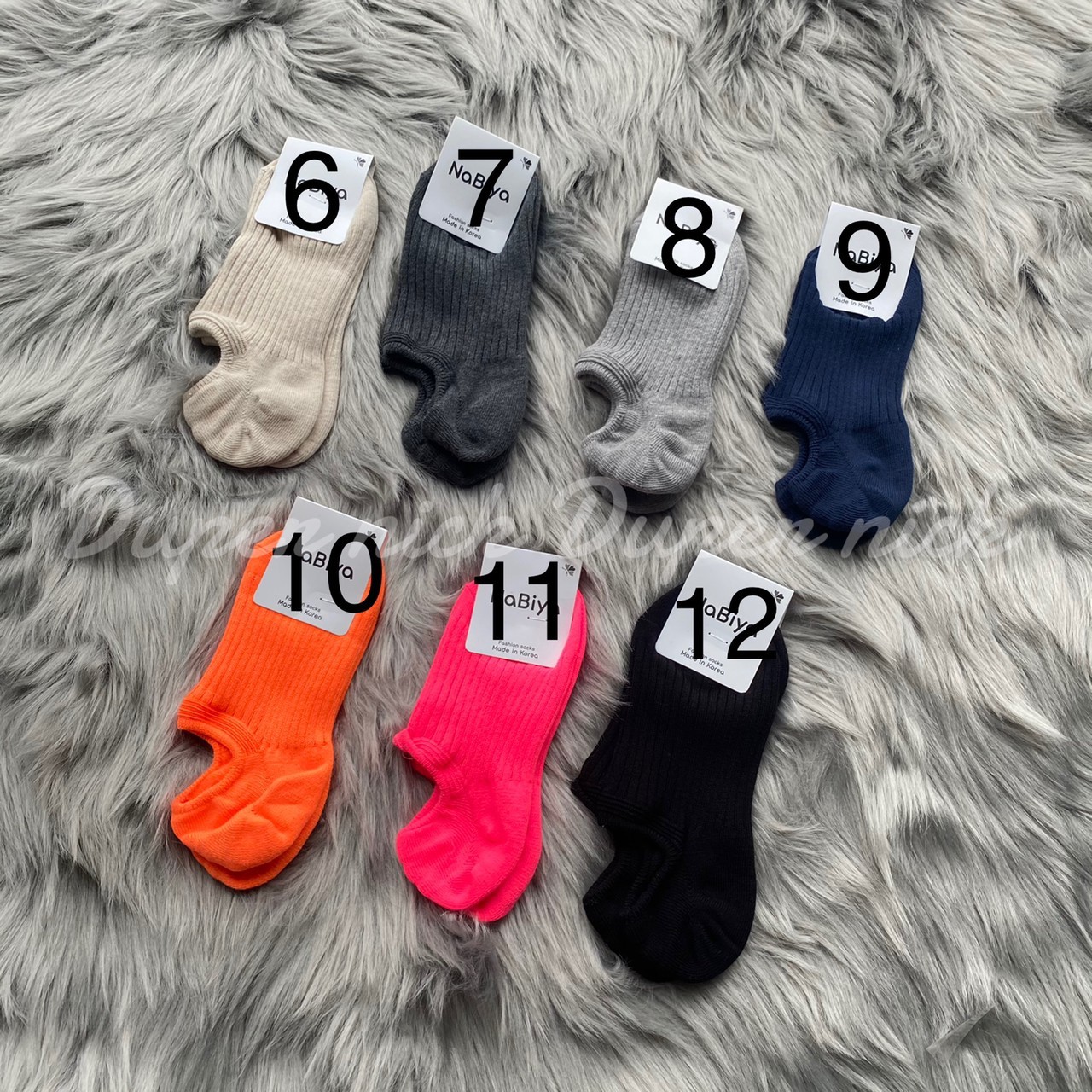(平安夜限定活動) 韓國 正韓製 彩色 圖案 短襪 隱形襪 韓國襪 隨機出貨