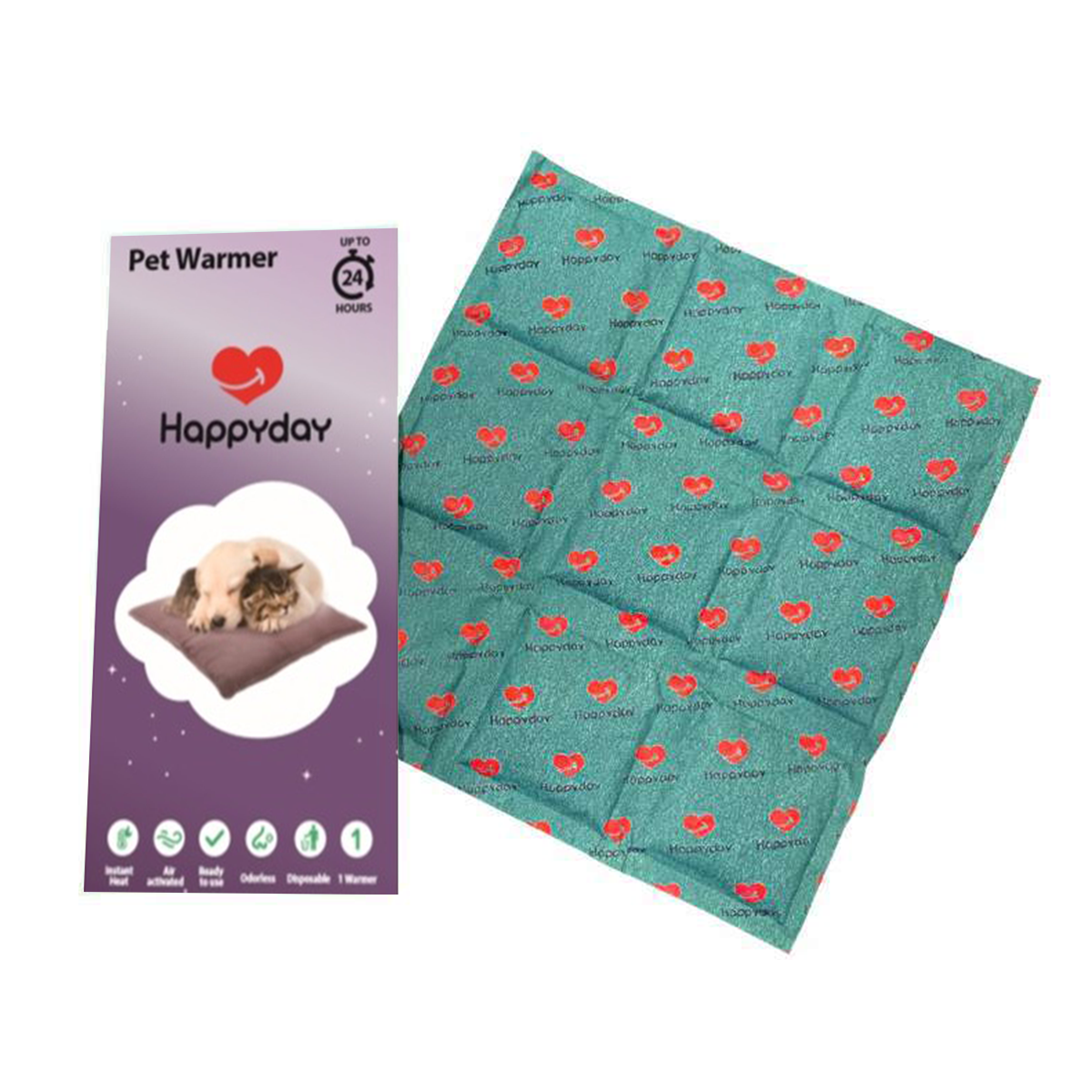 〖Happyday〗韓國暖笠笠寵物發熱坐墊 冬天保暖 毛孩恩物 24hr