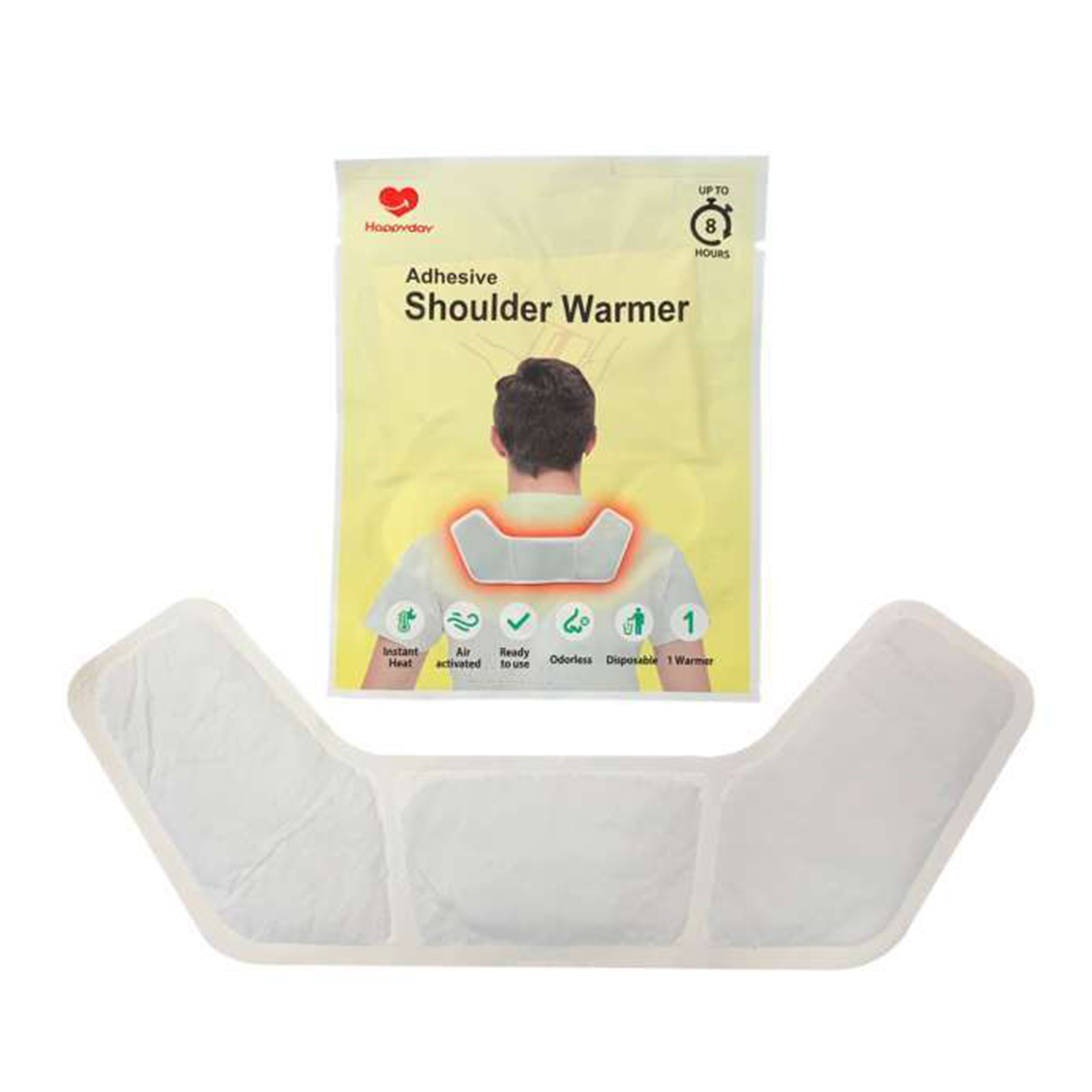 〖Happyday〗韓國暖笠笠肩膊發熱貼 8hr