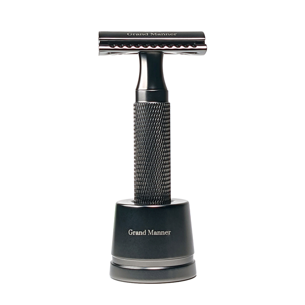 Grand Manner - 特務系列 刮鬍刀收納座 / 刮鬍刀座（槍管黑）