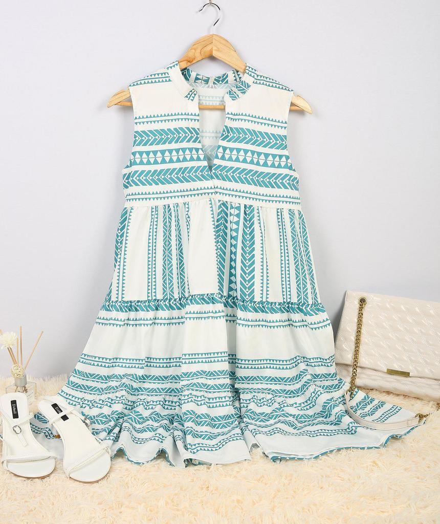 Let S Have Fun Printed Dress