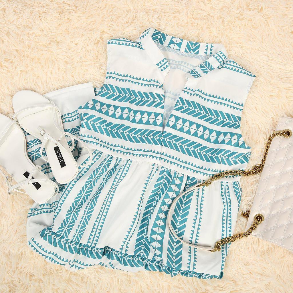 Let S Have Fun Printed Dress