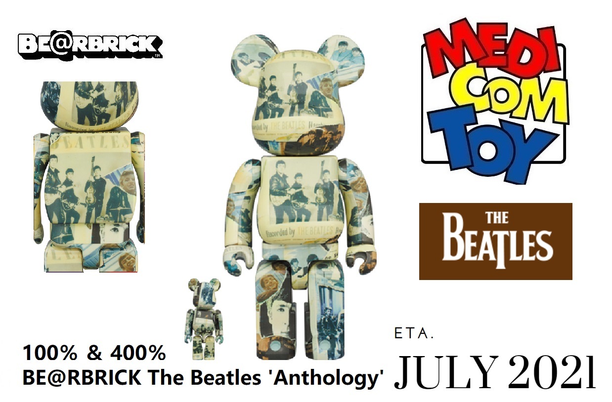 BE@RBRICK The Beatles Anthology100%&400%フィギュア
