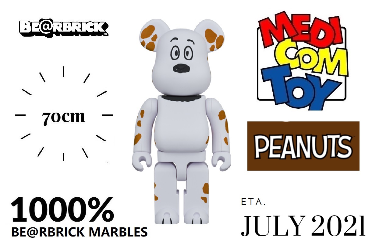 WE LOVE PEANUTS！ BE@RBRICK MARBLES 1000%