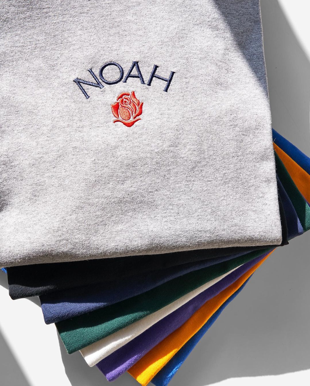 2020AW NOAH Rose Core Logo Tee LOGO 十字 短T 刺繡 玫瑰現貨