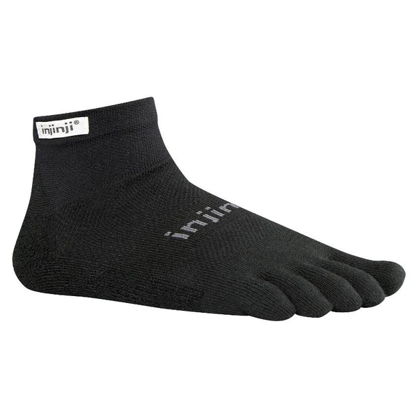 Injinji Original Weight Minicrew Black