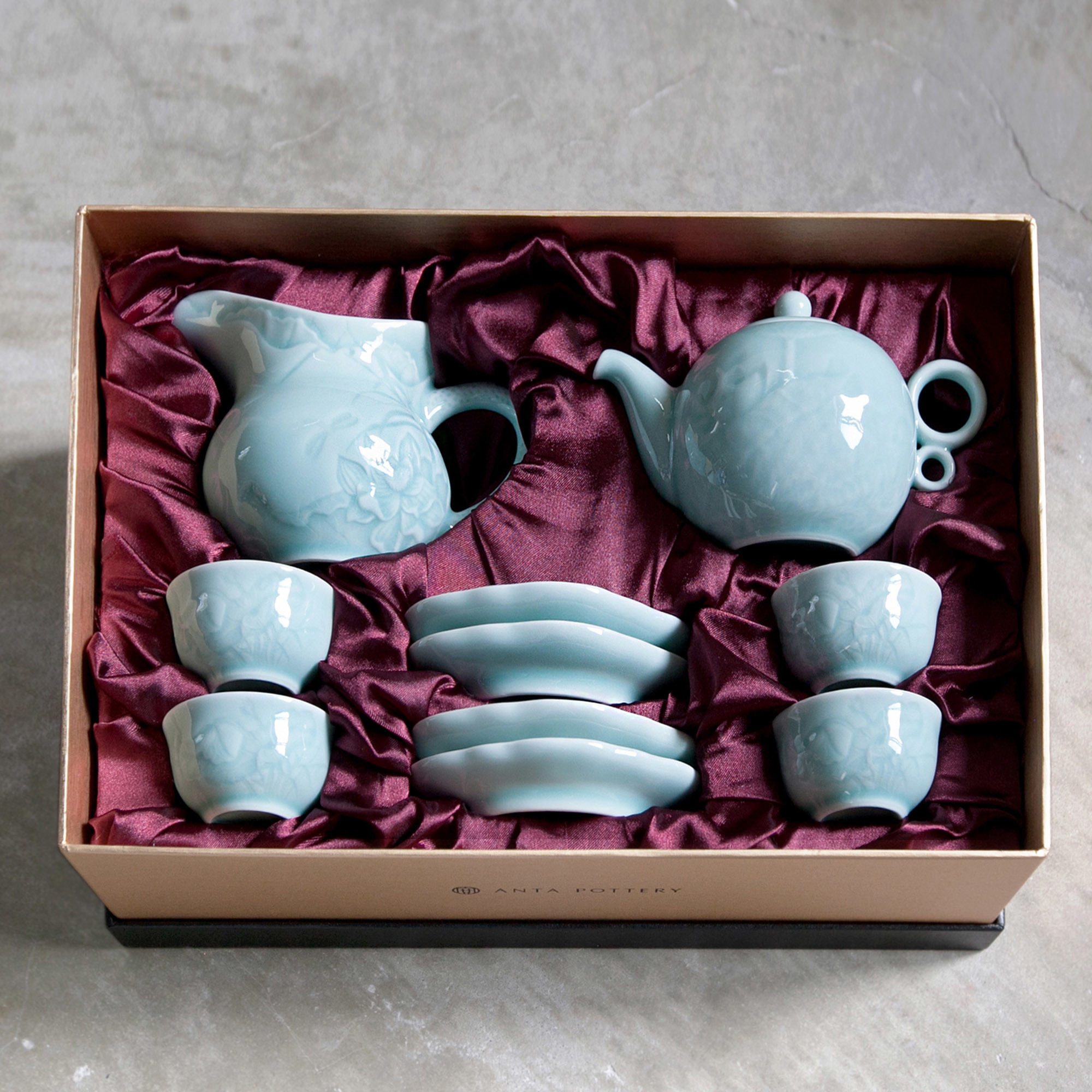 青瓷-圓滿茶具組