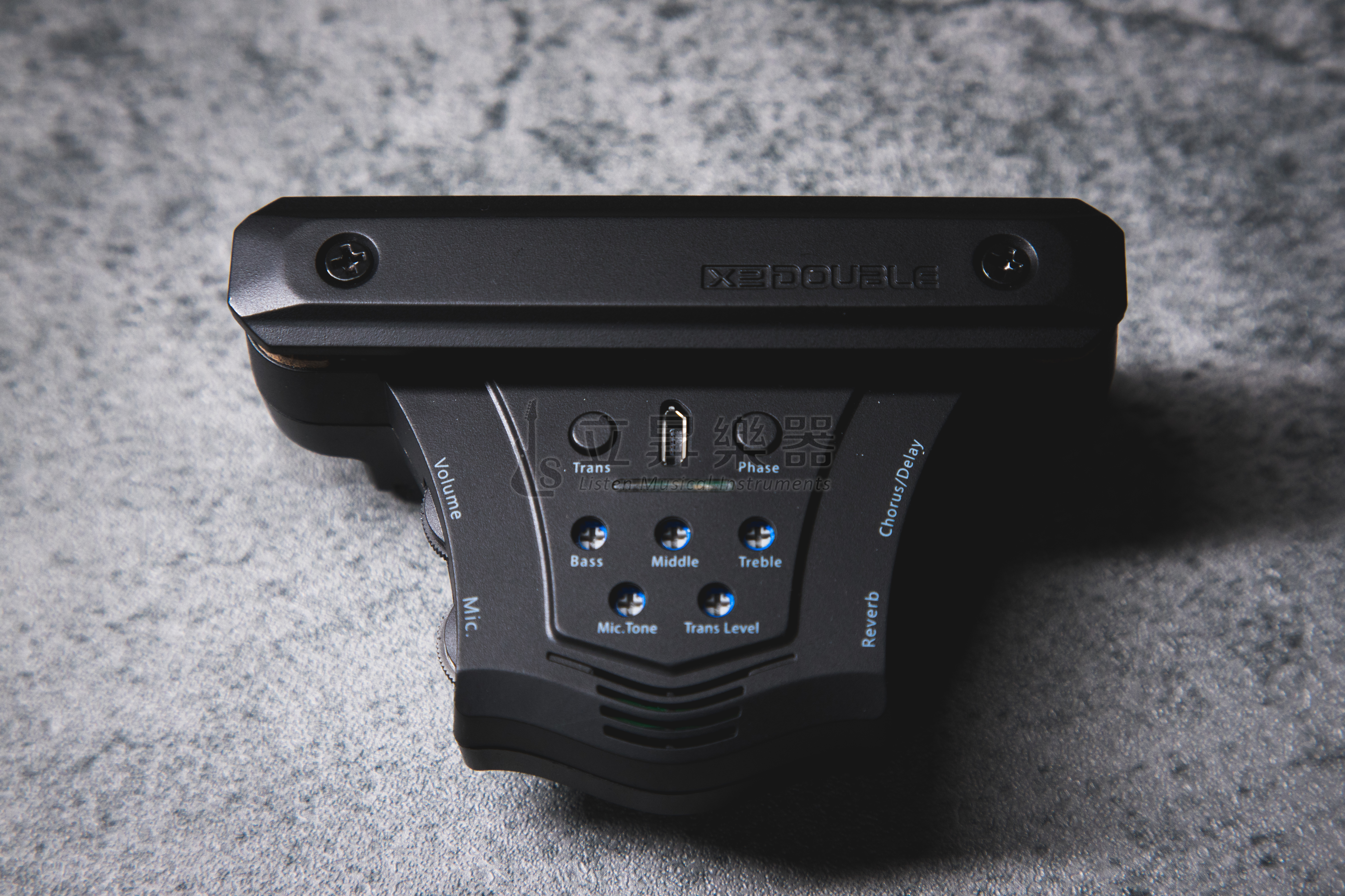 DOUBLE X2 G0 吉他精靈 加震拾音器 雙系統拾音器