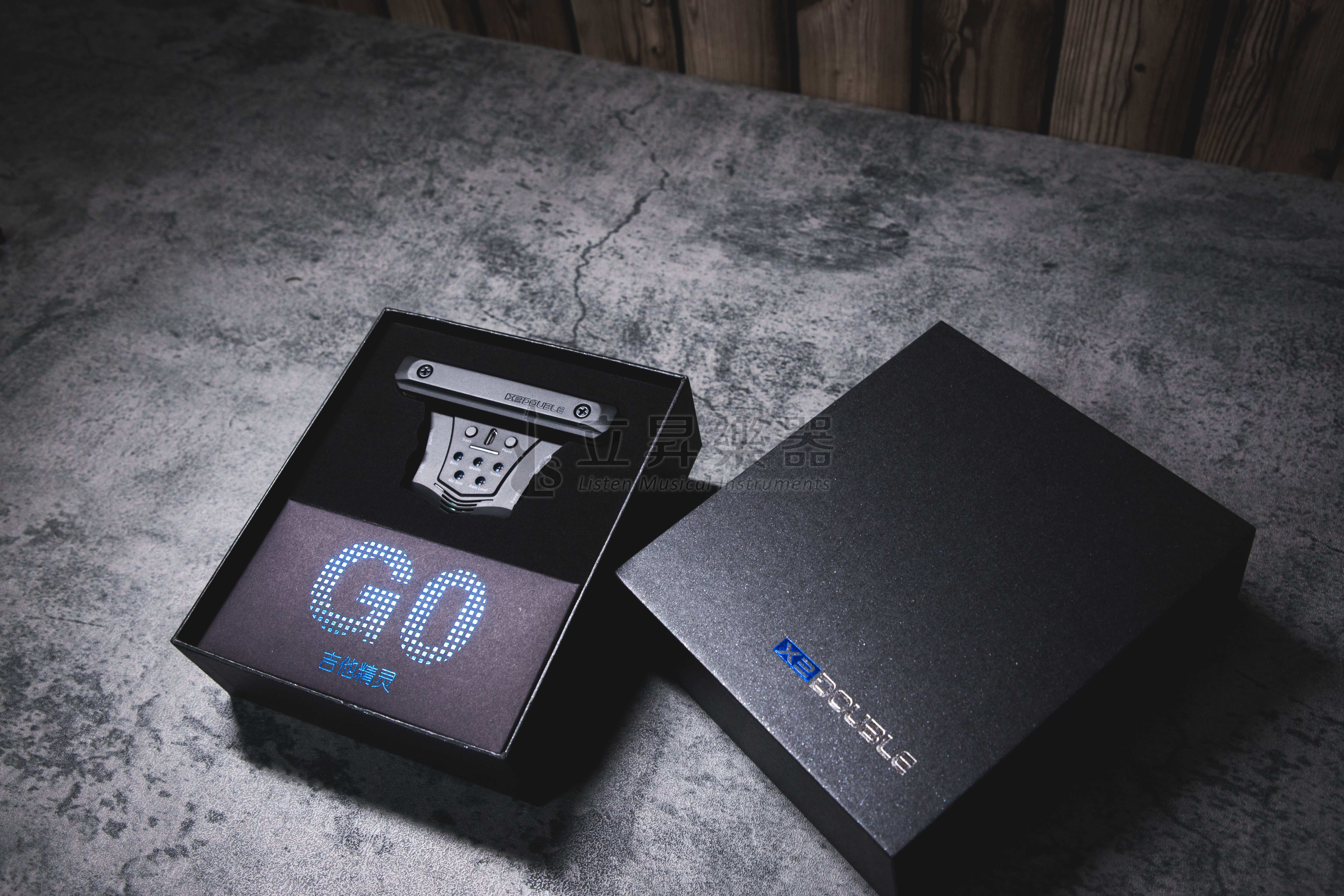DOUBLE X2 G0 吉他精靈 加震拾音器 雙系統拾音器