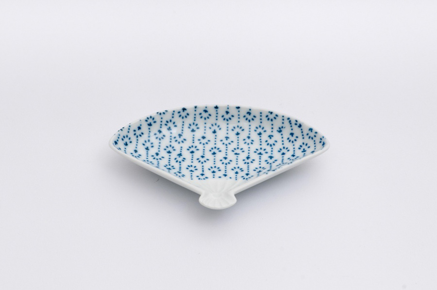 東屋-印判豆皿/扇