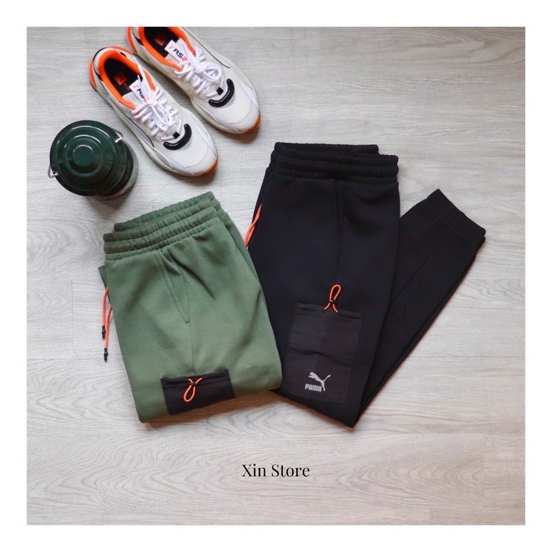 【現貨】Puma Interstellar Pants 口袋 縮口 工裝 棉褲 運動長褲