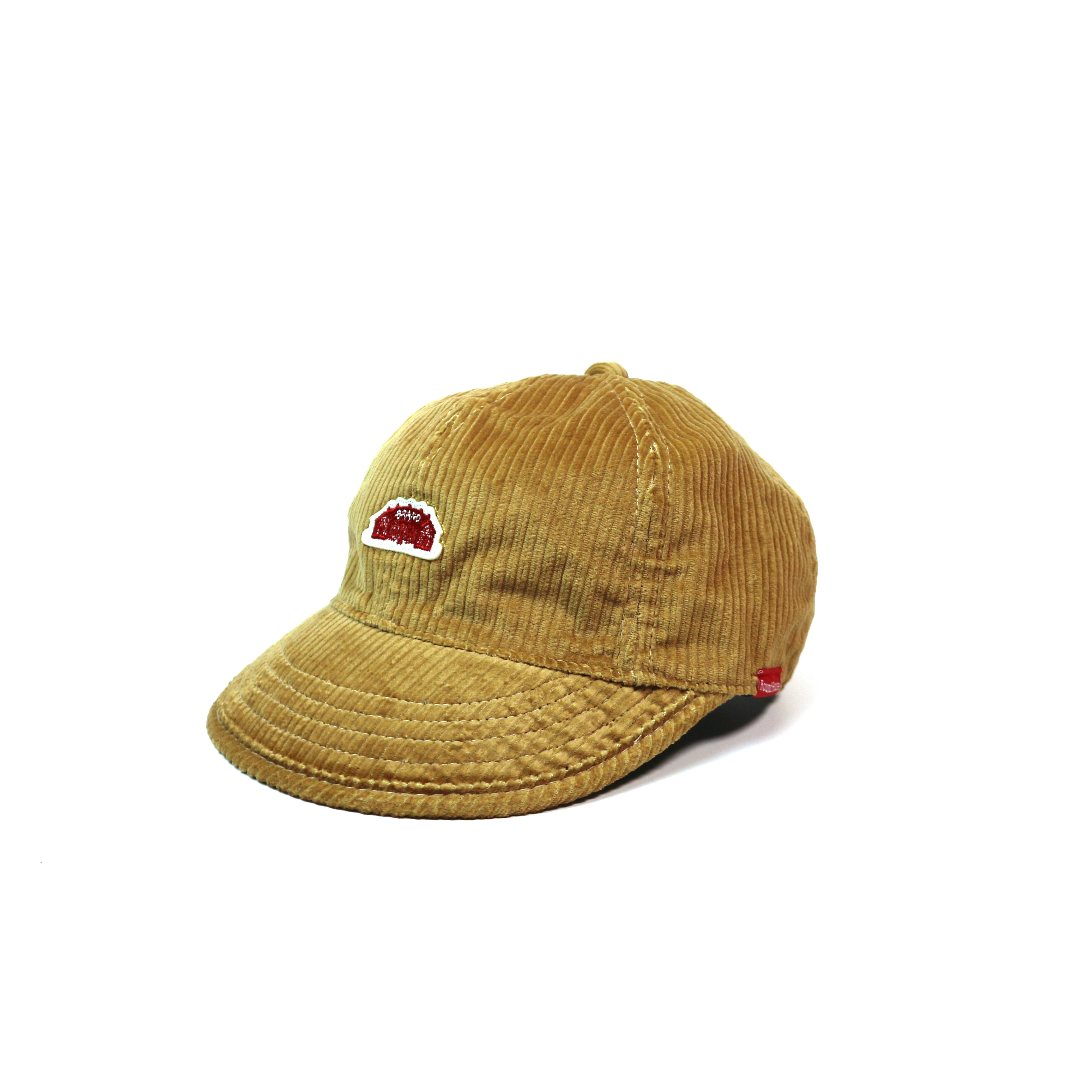Round House Corduroy Workers Cycling Cap﹝Beige﹞