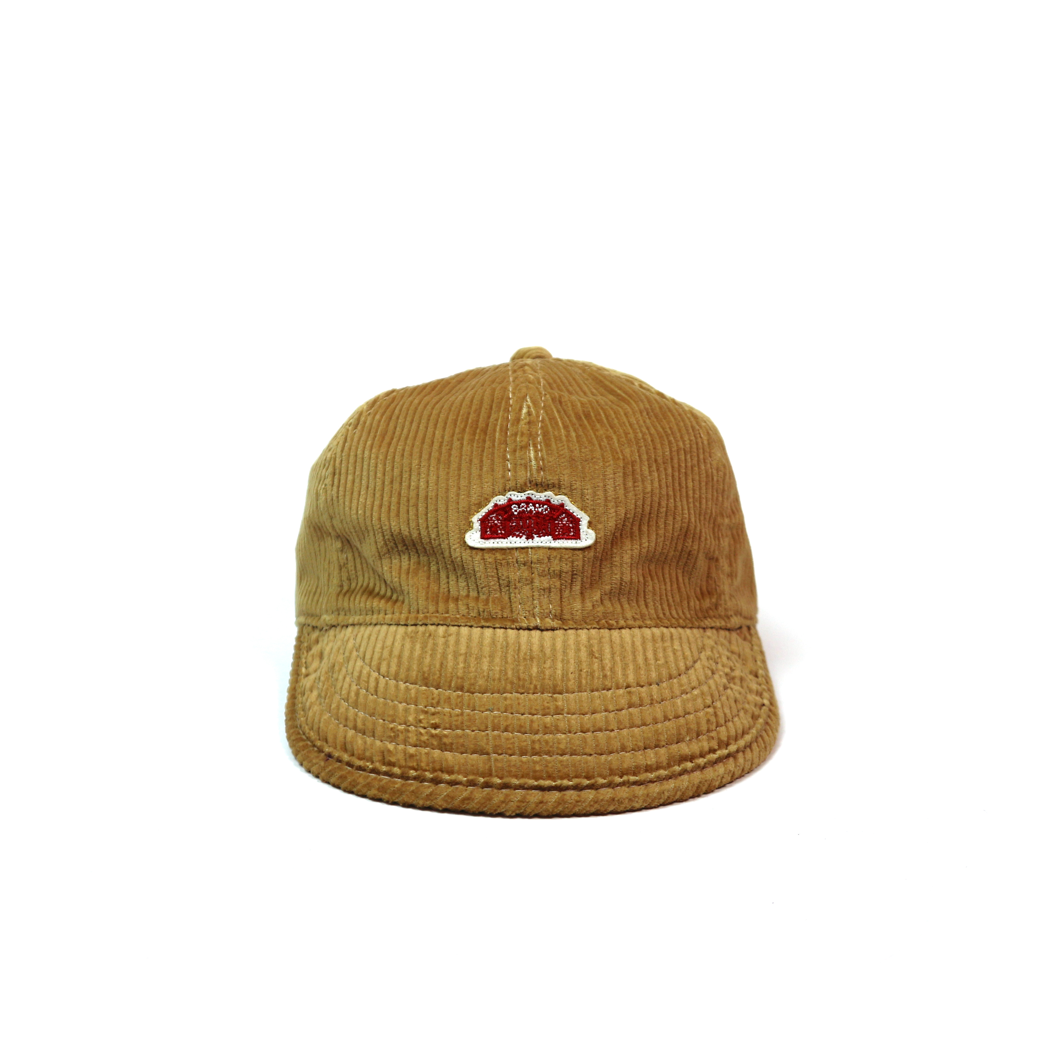 Round House Corduroy Workers Cycling Cap﹝Beige﹞