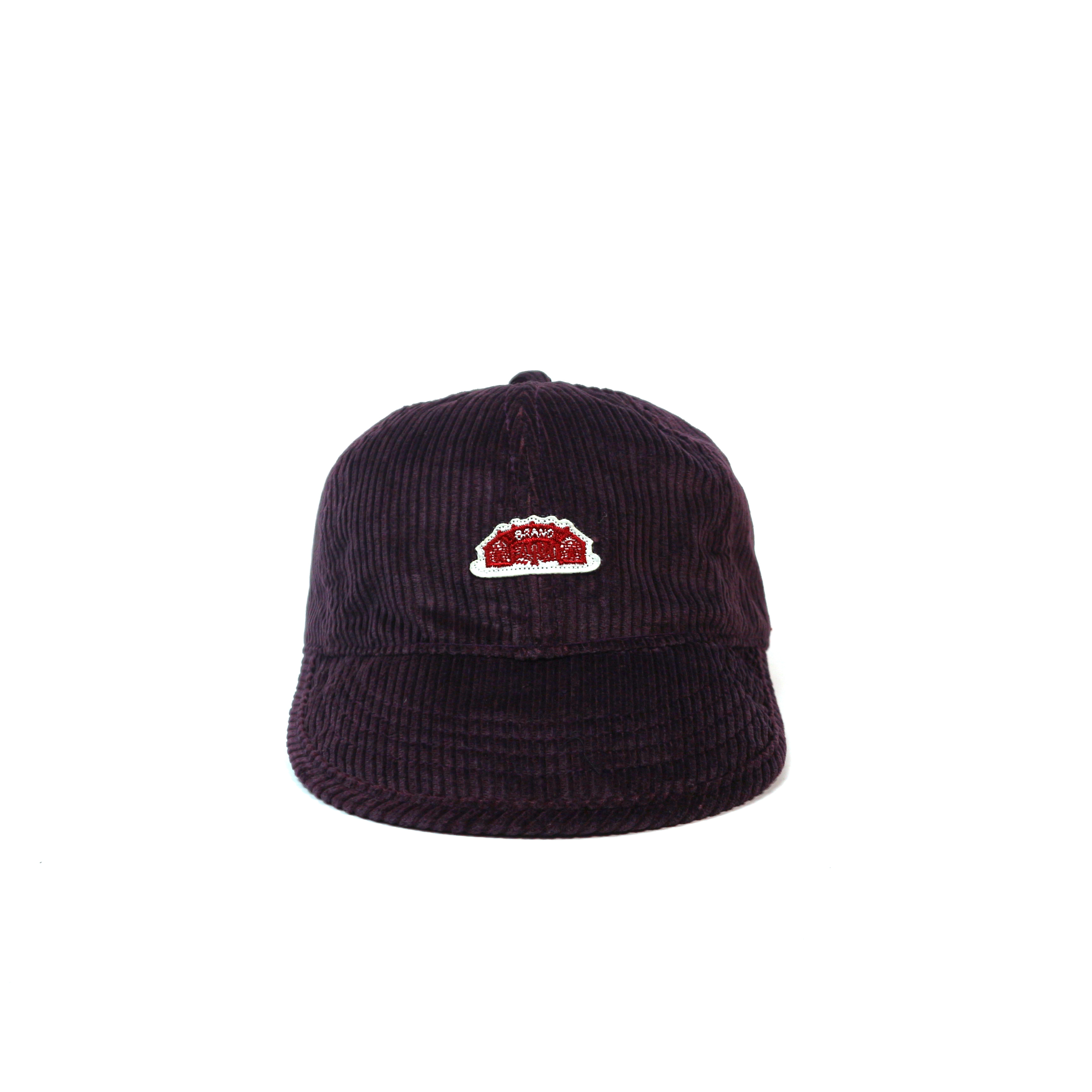Round House Corduroy Workers Cycling Cap﹝Purple﹞