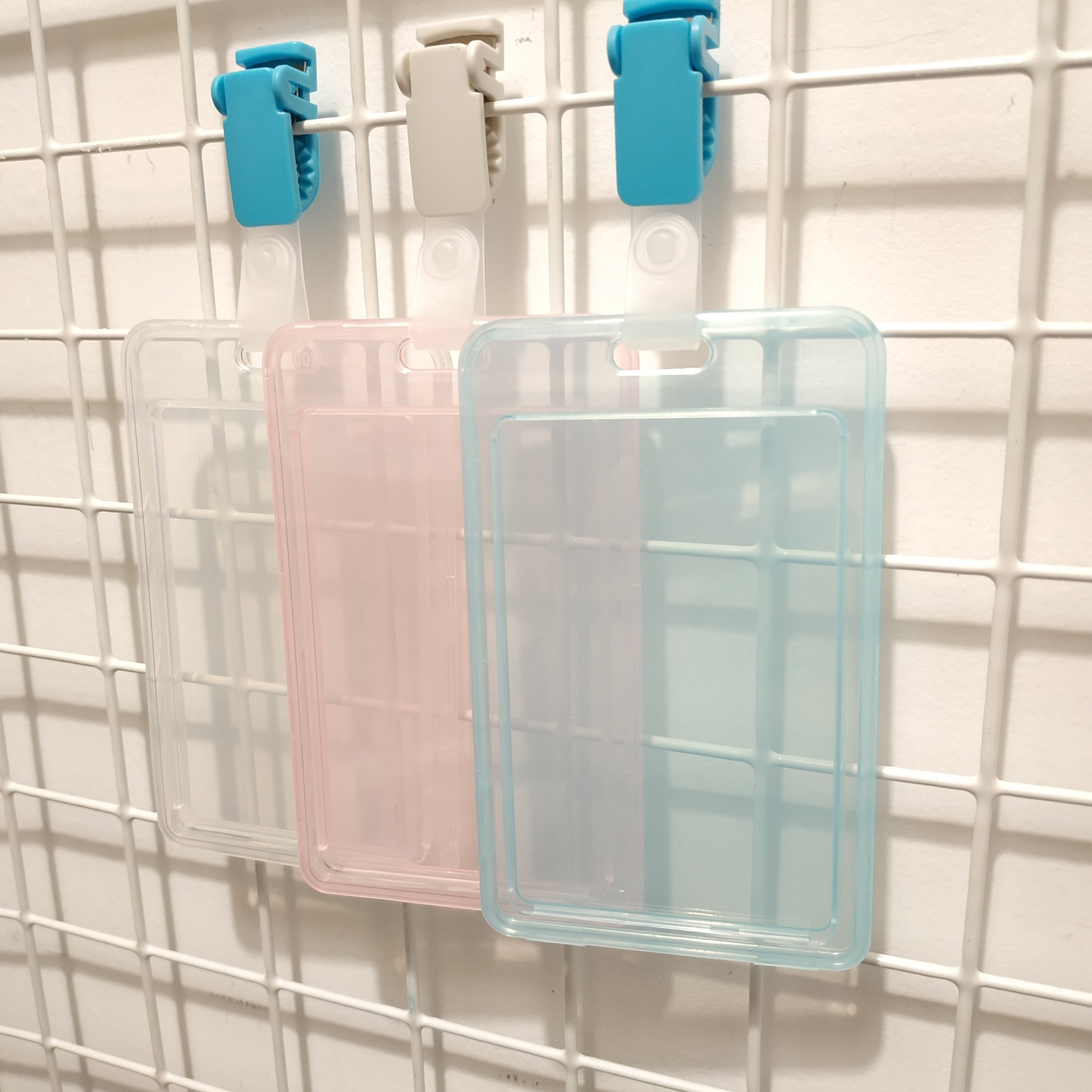 [現貨] 夢幻色透明證件套(直)