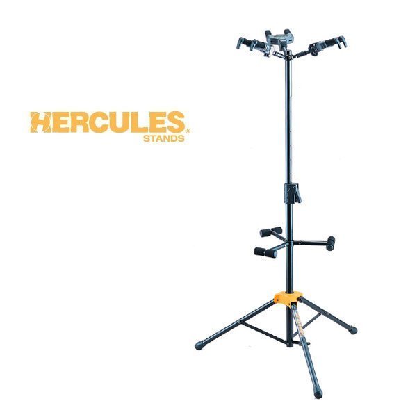 HERCULES - GS-432HERCULES Plus 三頭吉他架 吉他架 穩固 不傷琴