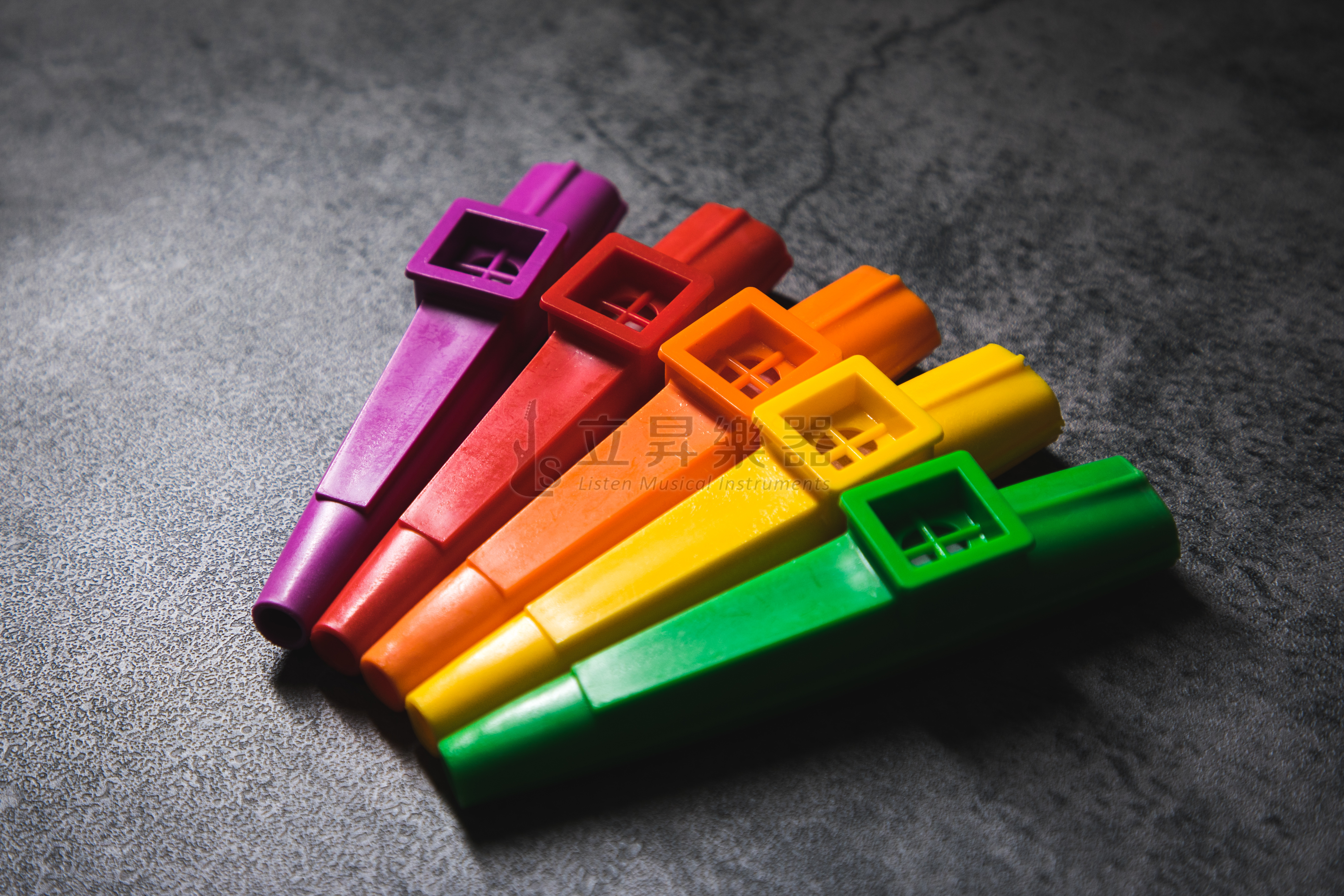 Dunlop JDGO-7700 彩色塑膠卡祖笛 KAZOO笛