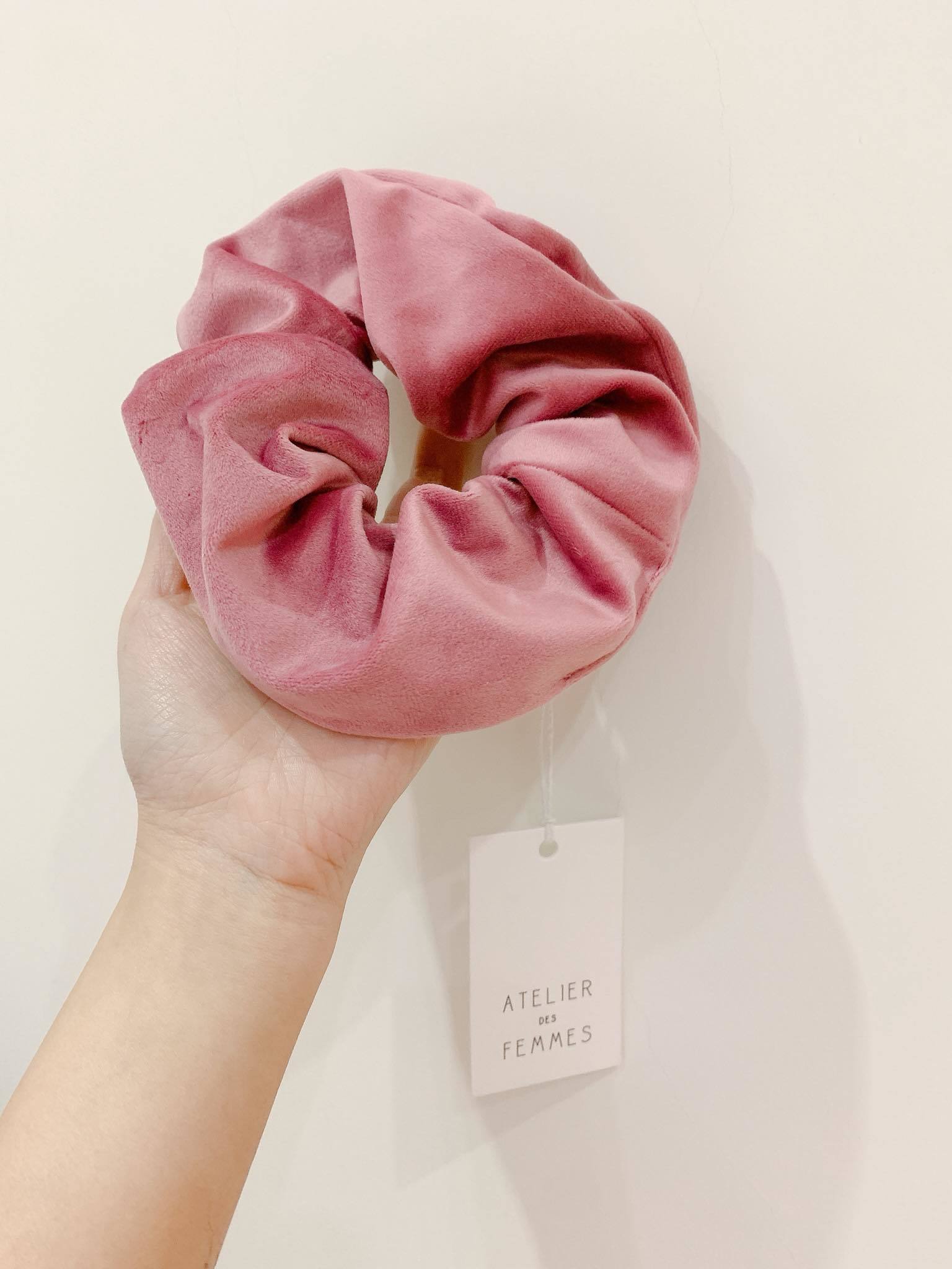 ATELIER DES FEMMES 大人天鵝絨髮圈 (4色)