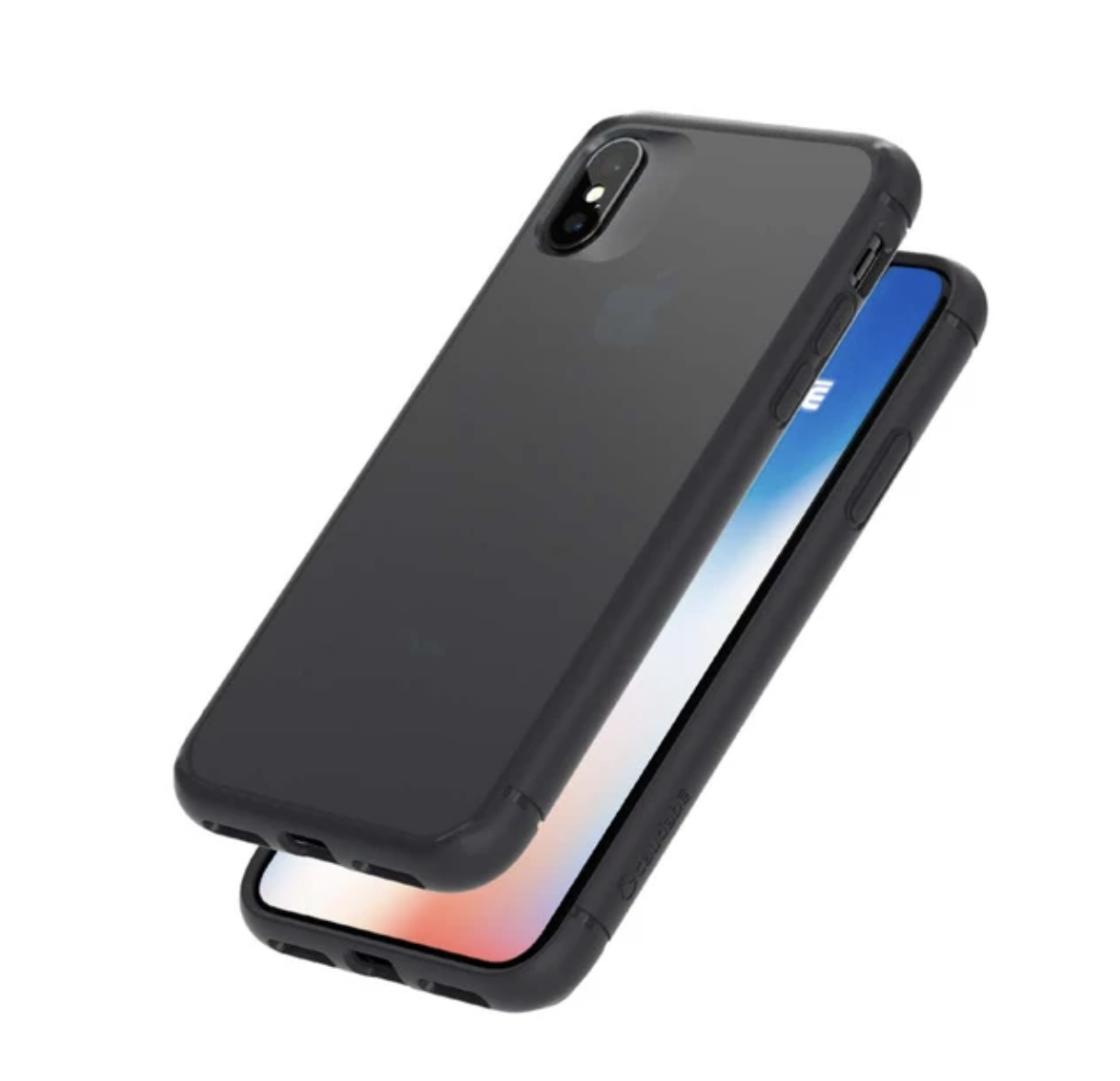 iPhone X/Xs 美國 Caudabe Synthesis 磨砂黑 雙結構防撞殼 香港行貨