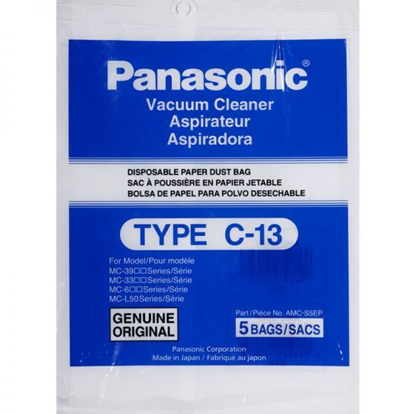 樂聲 Panasonic C13‧吸塵機紙袋‧日本製造‧1包5個塵袋‧香港行貨‧