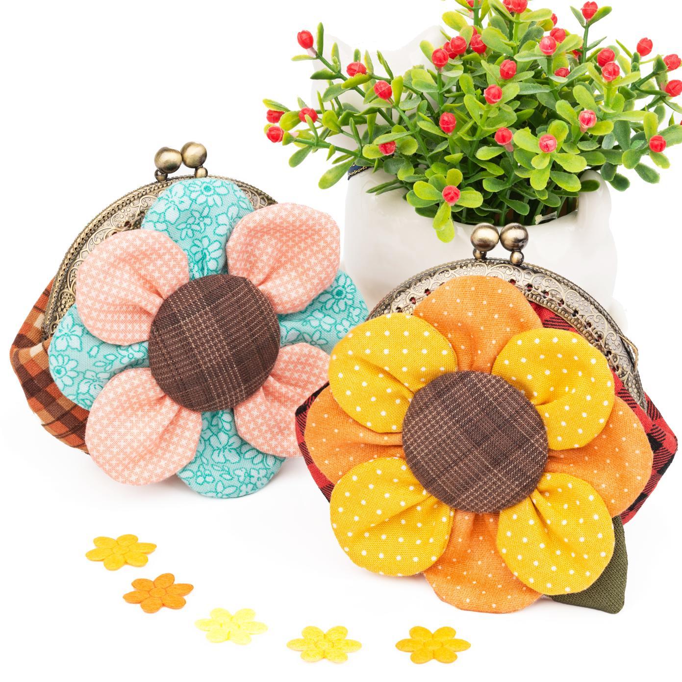 向日葵口金包(材料包)